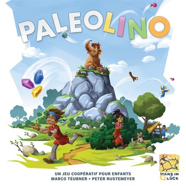Jeu de société coopératif ASMODEE Paleolino Édition FR stratégie enfants 5+ Multicolore
