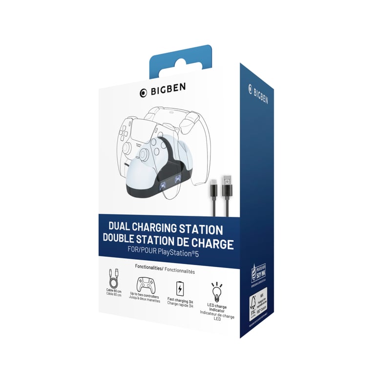 Support Chargeur Pour Manettes Dualsense Ps5 - vue 5