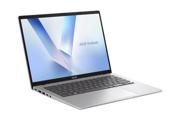 ASUS VivoBook 14, AMD Ryzen AI 7 350, 16 Go DDR5, 1 To SSD, AMD Radeon 860M, Argent - AZERTY