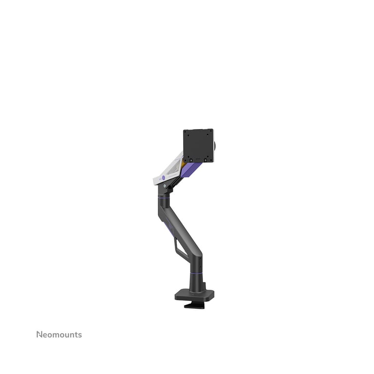 Neomounts DS70 256BL1 Support de écran à fixer gaming 24 57 ressort à gaz Topfix arrêt à 180° - vue 3
