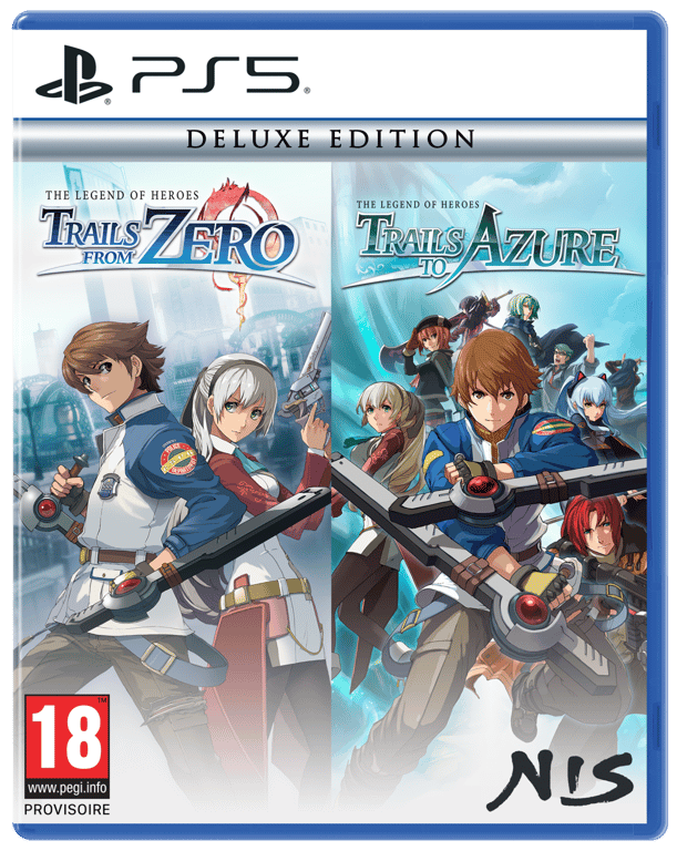 The Legends of Heroes: Trails from Zero + Trails to Azure Deluxe Edition PS5 - Neuf