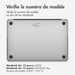 Selencia Coque tissée pour Apple MacBook Air 15 pouces (2023 / 2024 M3 chip / 2025 M4 chip) - A2941 / A3114 / A3241 - Rose