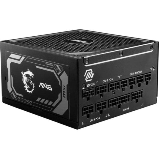 Fuente de Alimentacion MSI 80 Plus Gold MAG A1000GL Modular ATX 3.1 PCIe 5.0 - vue 3