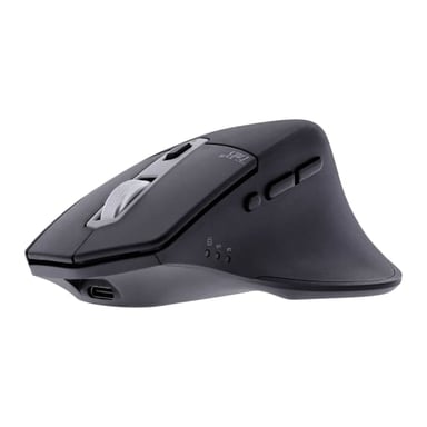 Mouse wireless semi-ergonomico T'nB Dual Connect iClick (nero)
