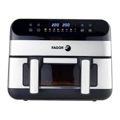 Friteuse sans huile - FAGOR - Airfryer FGF10 - 10L - 2400 W - Ecran tactile - 8 modes pré enregistré – Grande cuve de cuisso