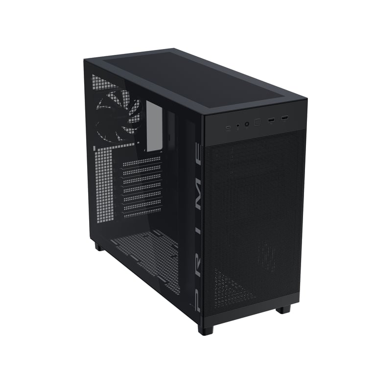 ASUS Prime AP303 Tempered Glass Boîtier PC Gaming ATX 4 litres Prise en Charge de Carte Graphique et radiateur jusqu'à 360 mm Panneau Avant USB 3.2 Gen 2 Type C - vue 7
