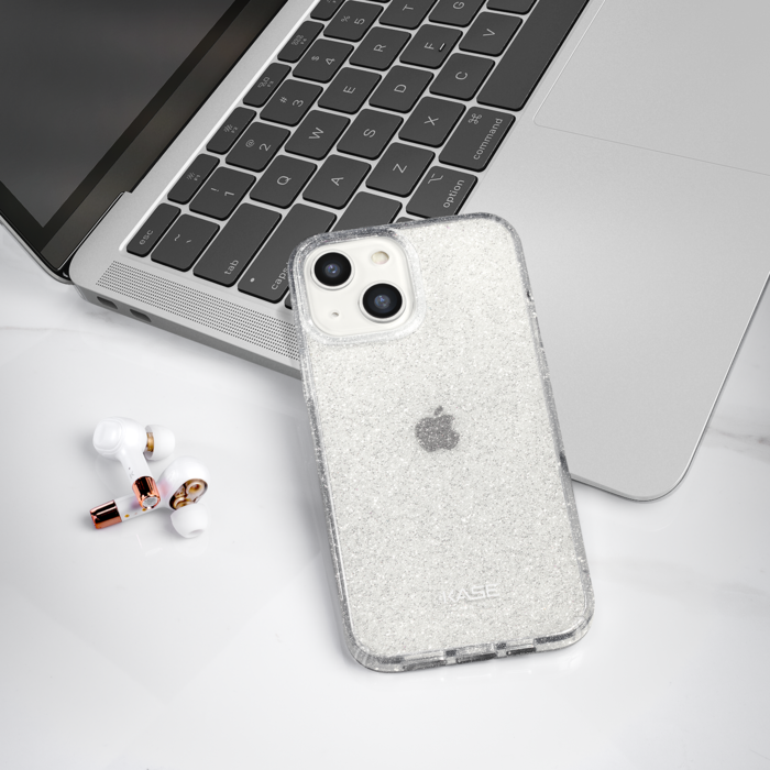 Coque hybride étincelante invisible GEN 2.0 pour iPhone Apple iPhone 14, Transparente