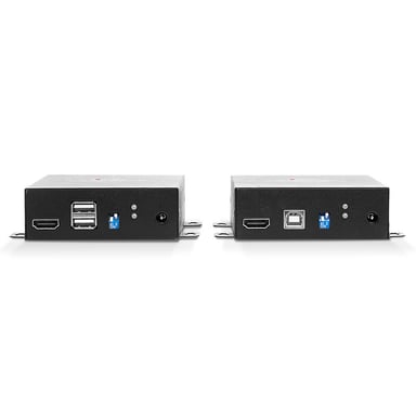 Lindy Kit Extender HDMI 4K60, USB, IR & RS232 sur fibre optique, 300m