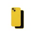 JAYM - Coque Silicone Jaune pour [ APPLE IPHONE 14 ] - 100% Silicone et Microfibre - Renforcée et Ultra Doux