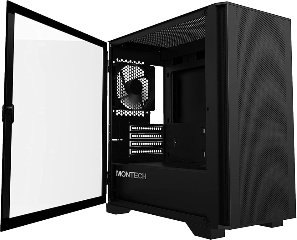 Montech Boitier Mini Tour Micro ATX Air 100 Lite avec panneau vitré Neuf
