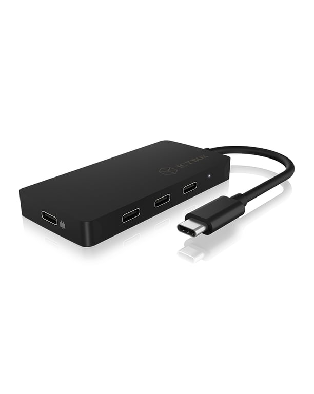 ICY BOX IB HUB1429 CPD USB 3.2 Gen 2 3.1 Gen 2 Type C 10000 Mbit/ Neuf