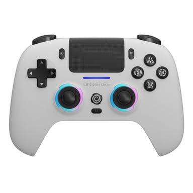 Manette sans fil Oniverse Corion Hall Effect PS5 PC Android iOS Blanc Bleu/violet