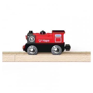 Locomotora eléctrica Hape con luz y función trasera