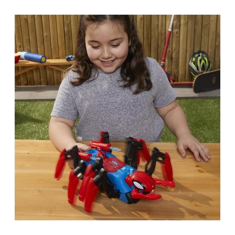 Marvel Spider-Man Véhicule Araignée de combat, jouets de super