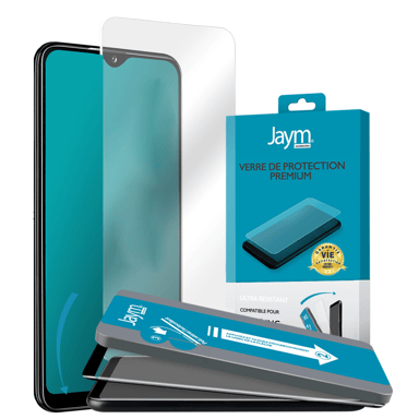JAYM - Verre de Protection Premium pour Apple iPhone 14 Pro Max - Plat 2.5D - Garanti à  Vie Renforcé 9H Ultra Résistant Qualité supérieure Asahi - Applicateur sur Mesure Inclus