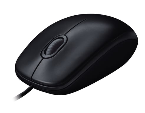 LOGITECH - Ratón óptico con cable - M90