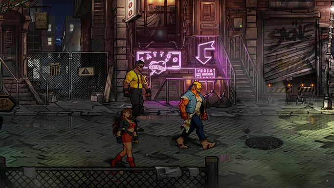 Just for Games Streets Of Rage 4