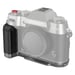 SMALLRIG 4712 Asa de silicona en forma de L para Fujifilm X-T50 Charcoal Silver