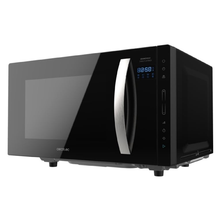 CECOTEC 01360 - Micro-ondes sans plateau GrandHeat 2300 Flatbed Touch Black - Neuf