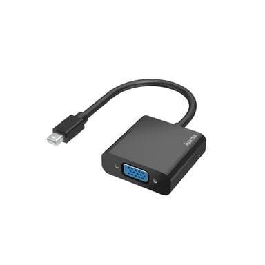 Adaptador de vídeo, Mini-DisplayPort - puerto VGA, Full-HD 1080p