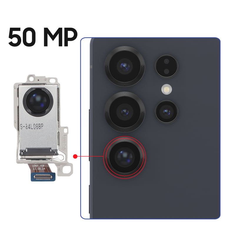 Samsung Caméra Arrière Original pour Samsung Galaxy S25 Ultra Téléobjectif Zoom 5X 50MP - vue 4