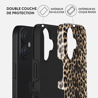 Burga Coque arrière Tough pour Apple iPhone 16 - Player