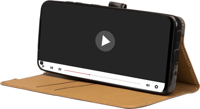Bigben Connected FOLIOA15B funda para teléfono móvil Negro