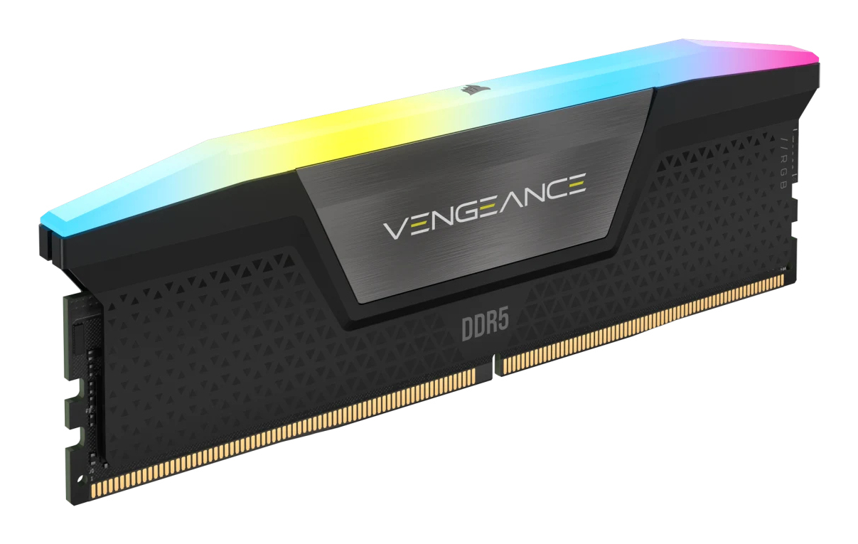 Corsair Vengeance RGB CMH16GX5M1B5200Z40 module de mémoire 16 Go 1 x 16 Go DDR5 288-pin DIMM - Neuf