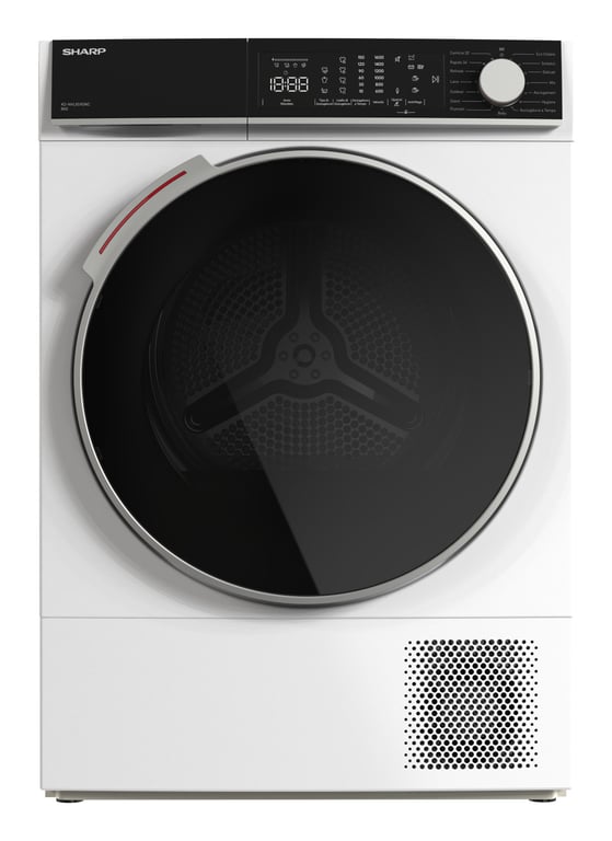 Sharp Kd nhl8s9gwc Asciugatrice Libera Installazione Caricamento Frontale 8 Kg Bianco - vue 2