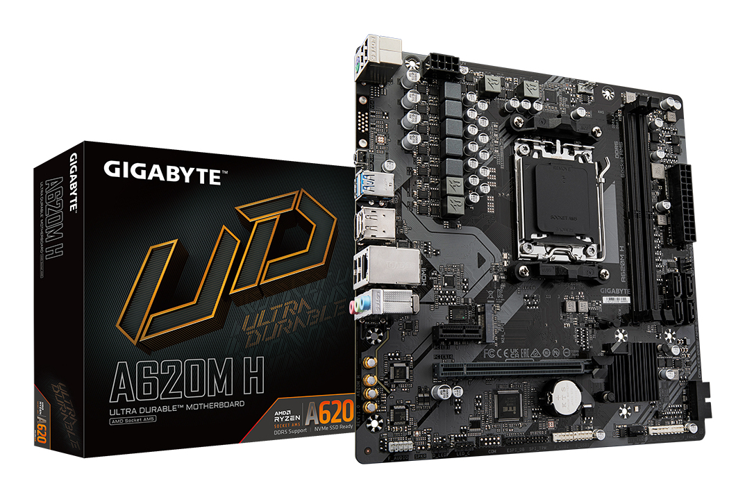 Gigabyte A620M H - vue 2