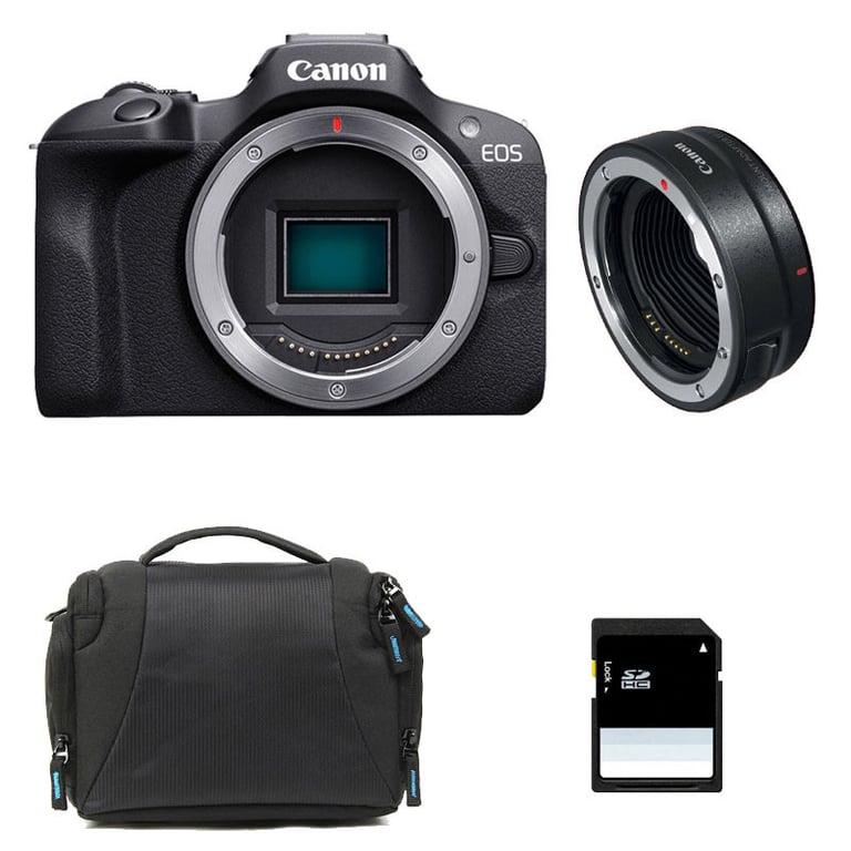 CANON EOS R100 + Sac + Carte SD 8 Go + Bague EF EOS R Neuf - vue 3