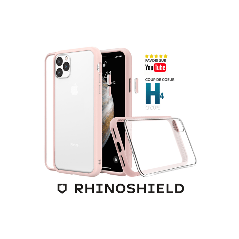 RHINOSHIELD Coque Compatible avec [iPhone 14 Pro Max] Mod NX - Protection  Fine Personnalisable avec Technologie d'absorption des Chocs [sans BPA] -  Rose Poudré - RhinoShield