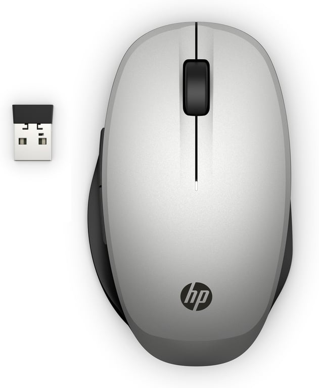 HP 6CR72AA PC Double Mode 300 sans Fil et Bluetooth 2 Boutons préprogrammés Technologie avancée de chiffrement Standard récepteur USB sans Fil 2 4 GHz Inclus - vue 9