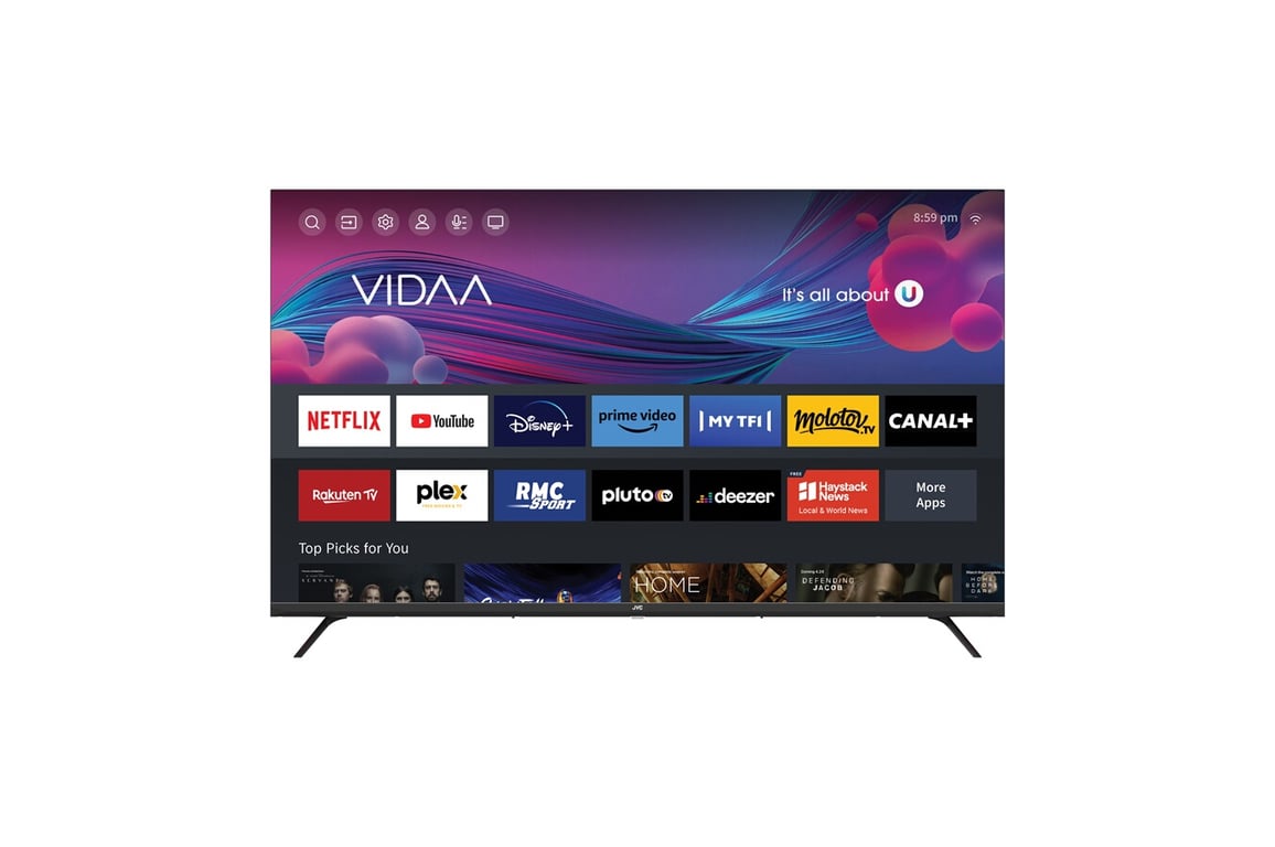 TV LED JVC LT 43FV140 108 cm 4K UHD - vue 5