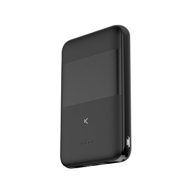 Batterie Externe Noire Compacte 5000mAh Ksix