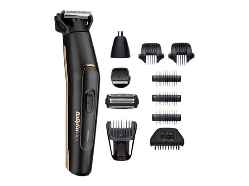Tondeuse Homme Babyliss MT860E - Rechargeable, Etanche et Polyvalente pour Visage et Corps