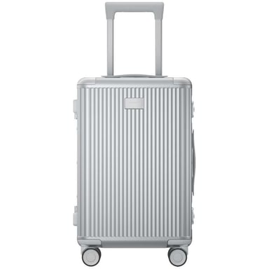 Valise à roulettes Xiaomi Cadre Aluminium 24'' - Poignée Réglable 4 Niveaux - Double Serrure TSA - Structure Aluminium, Coque Polycarbonate - Couleur Argent