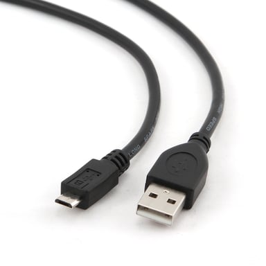 Gembird CCP-MUSB2-AMBM-0.5M cable USB USB 2.0 0,5 m USB A Micro-USB B Negro
