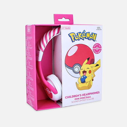 OTL Technologies Pokémon Pokéball Kids Écouteurs Avec fil Arceau Jouer Neuf - vue 3
