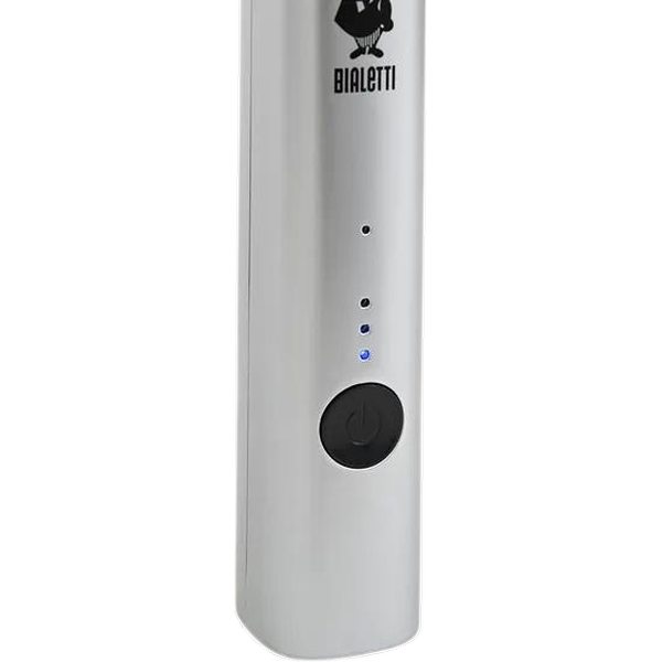 Mousseur À Lait Bialetti 0006770 – Acier Inoxydable, Charge USB, 3 Niveaux - vue 3