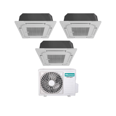 Climatiseur Hisense trial split inverter cassette 12000 BTU not-specified