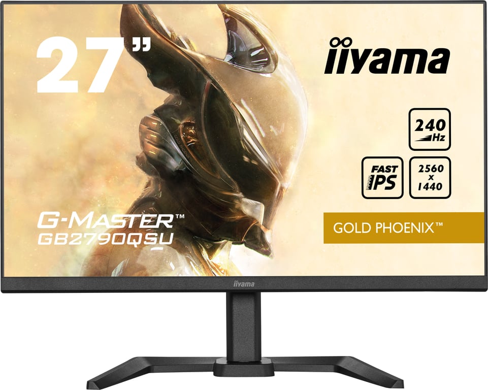 iiyama G Master Gold Phoenix GB2790QSU B5 27" LED Fast IPS WQHD 240Hz FreeSync Premium - vue 3