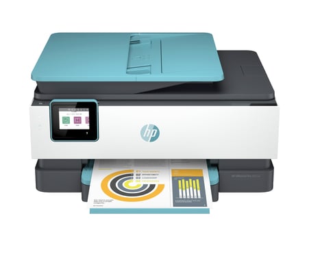 HP OfficeJet Pro 8025e Inalámbrico All-in-One Color Impresora, Servicio Instant Ink; Impresión a doble cara