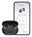 OpenDots Air - Auriculares inalámbricos SHOKZ Bluetooth 6.1 con clip de oído abierto y micrófono, Negro