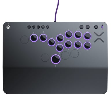 PDP Victrix Pro KO Leverless Fight Stick Gris USB Panel de mandos tipo máquina recreativa PC, Xbox Series S, Xbox Series X