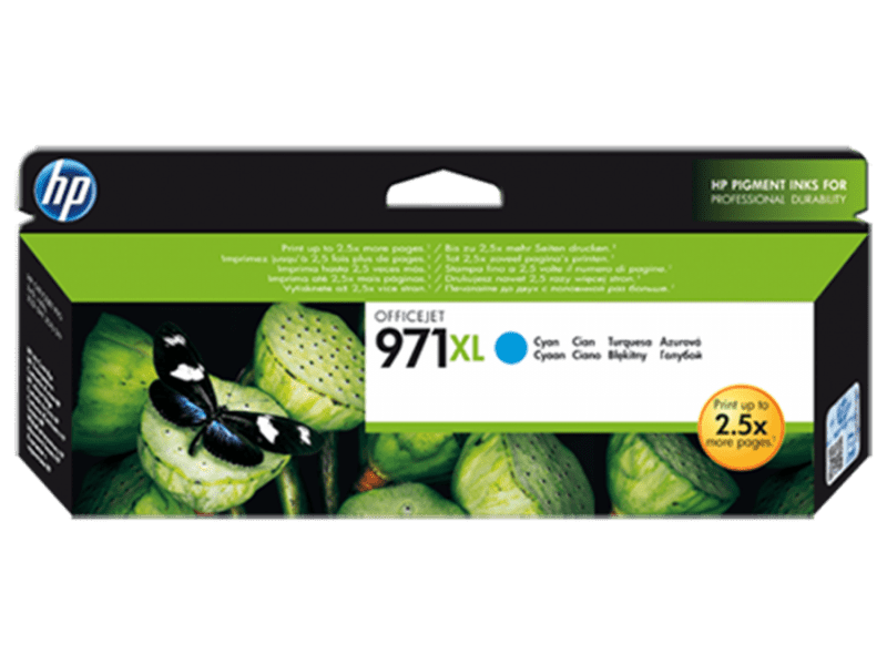 HP 971XL Cartouche d'encre jaune - vue 2