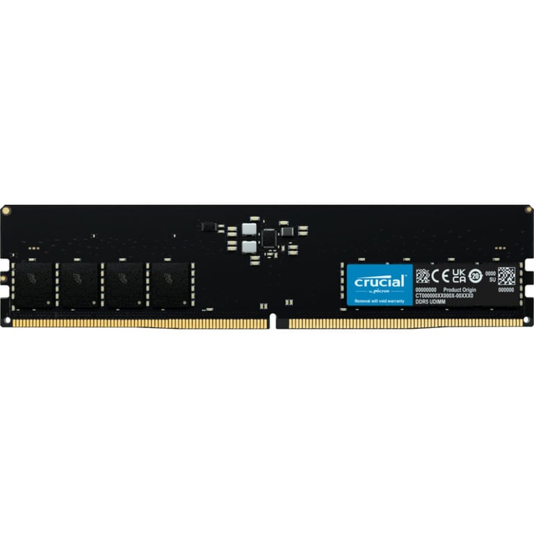 Crucial CT16G56C46U5 module de mémoire 1 x DDR5 5600 MHz Neuf - vue 2