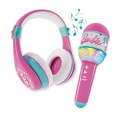 Combo de auricular y micrófono - LISCIANI - Bluetooth con altavoz Barbie
