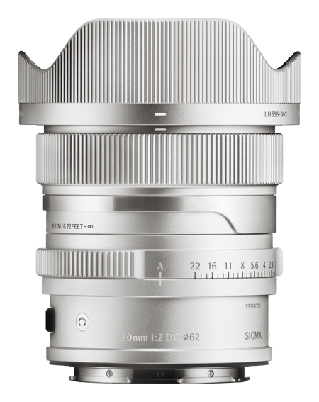 Objectif hybride Sigma DG CTP 20 mm f2 22 pour Monture - vue 4