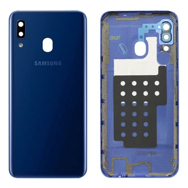 Samsung Galaxy A20e Batteria Cover Originale Samsung Pannello Posteriore Blu